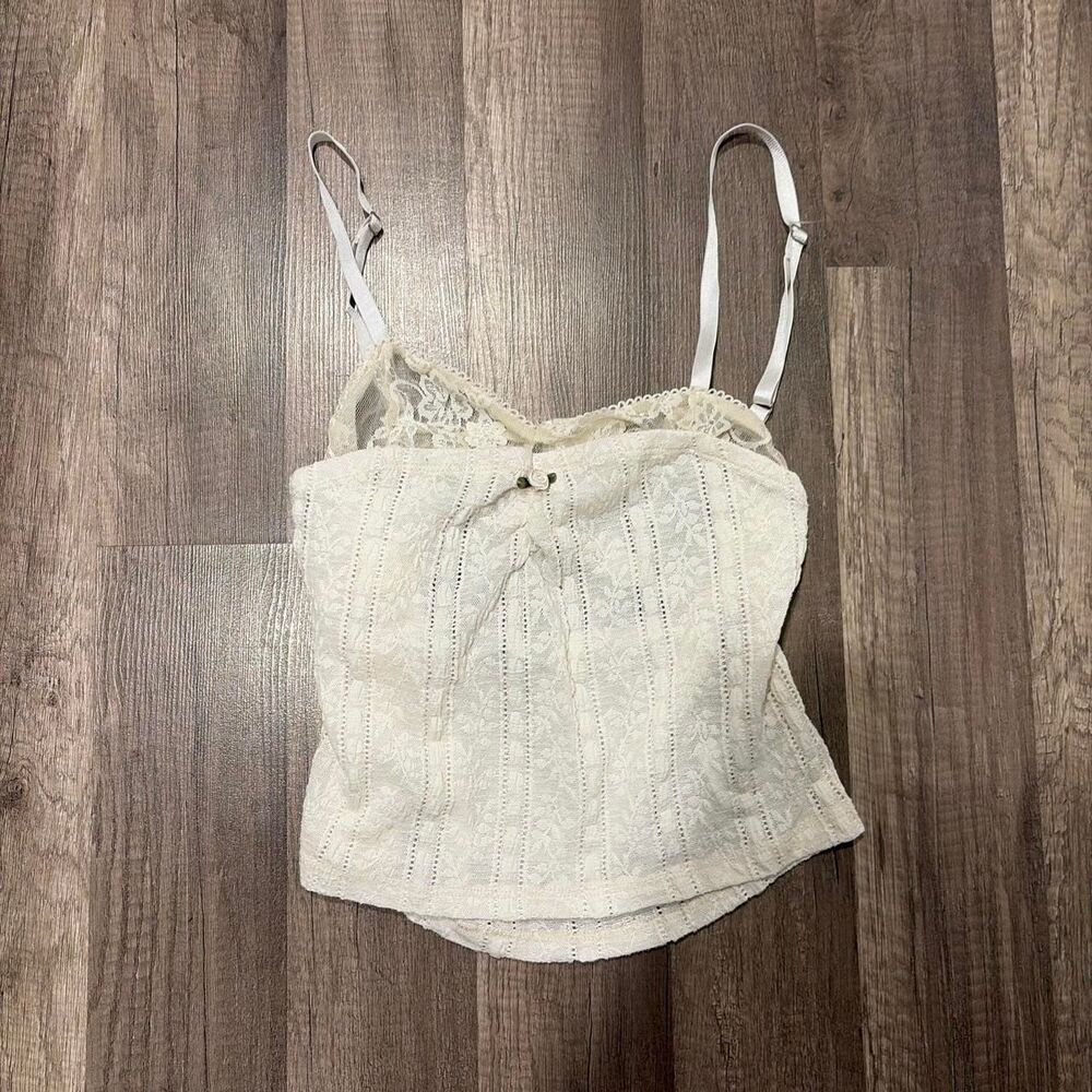 Emory Park White Lace Top